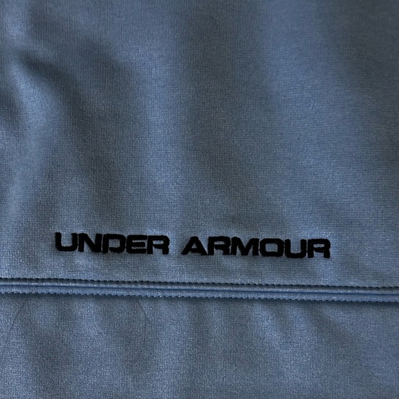 Under Armour Baby Blue Mens Storm Hoodie Size 2XL Very Gently Used No Signs Wear - Picture 6 of 9
